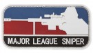 Major league sniper colour - PVC Patch thumbnail