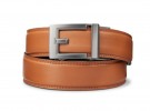 Kore Classic Leather Belt - Tan/Gun Metal thumbnail