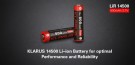Klarus 14500 LiR oppladbart batteri thumbnail