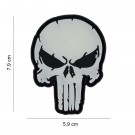 Patch 3D PVC Punish skull glow in the dark thumbnail
