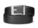 Kore Classic Leather Belt - Sort/Nickel thumbnail