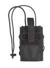 Mobiltelefon Holder Molle m/Snor Sort  thumbnail