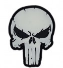 Patch 3D PVC Punish skull glow in the dark thumbnail