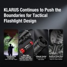 Klarus XT11GT Pr0 V3.0 Tactical Flashlight thumbnail