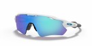 Oakley Radar EV Path Polished White – Prizm Sapphire   thumbnail