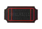 Large Walhalla Ticket Rubber Patch Blackops thumbnail