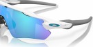 Oakley Radar EV Path Polished White – Prizm Sapphire   thumbnail