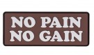 Patch 3D PVC No pain No Gain  thumbnail