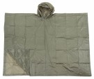 MFH Vinyl Poncho – Vanntett regnponcho med hette Grønn thumbnail