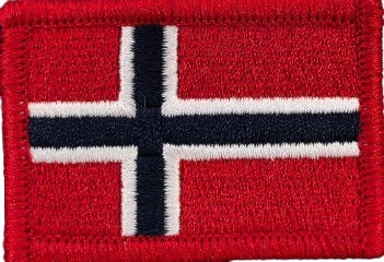 Norsk Flagg  5,2 x 3,5 Fullfarge